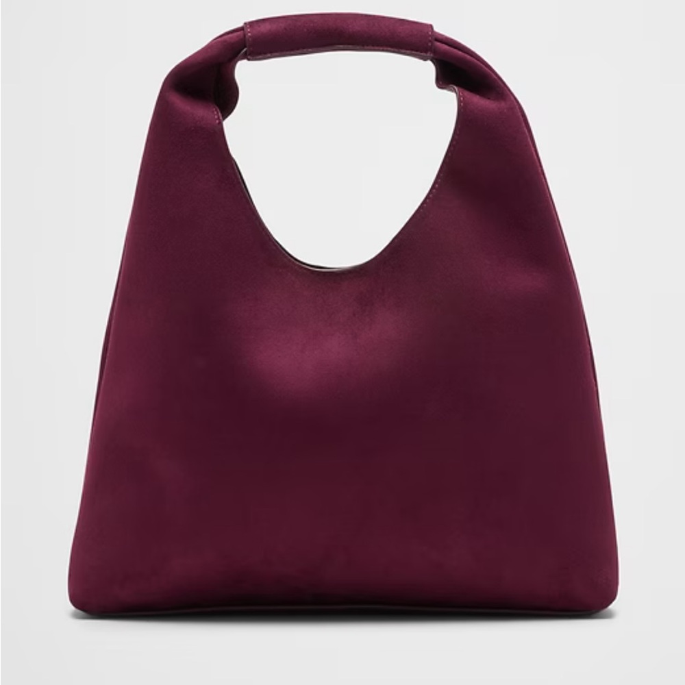 Banana Republic Burgundy Slouch Shoulder Bag